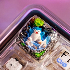 Pokemon - Snolax Artisan Keycap Breakwooden 6