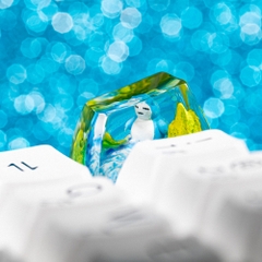 Pokemon - Snolax Artisan Keycap Breakwooden 7