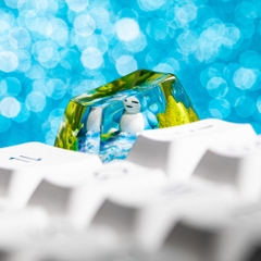 Pokemon - Snolax Artisan Keycap Breakwooden 7