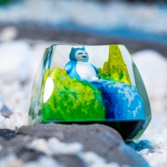 Pokemon - Snolax Artisan Keycap Breakwooden 7