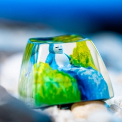 Pokemon - Snolax Artisan Keycap Breakwooden 7