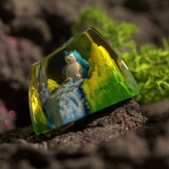 Pokemon - Snolax Artisan Keycap Breakwooden 8