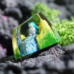 Pokemon - Snolax Artisan Keycap Breakwooden 8