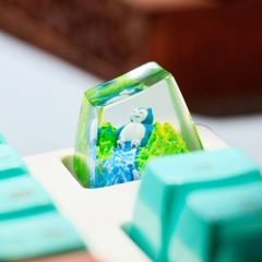 Pokemon - Snolax Artisan Keycap Breakwooden 9
