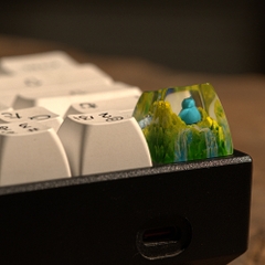 Pokemon - Snolax Artisan Keycap Breakwooden 9