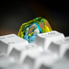 Pokemon - Snolax Artisan Keycap Breakwooden 9