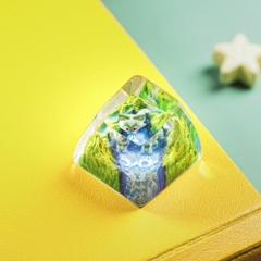 Pokemon - Sprigatito Artisan Keycap Breakwooden 3