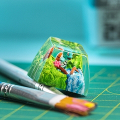 Pokemon - Squirtle Artisan Keycap Breakwooden