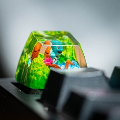 Pokemon - Squirtle Artisan Keycap Breakwooden 10