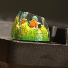 Pokemon - Squirtle Artisan Keycap Breakwooden 10