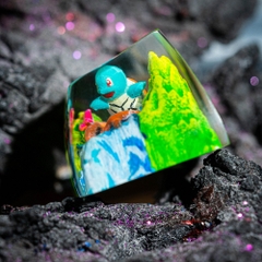 Pokemon - Squirtle Artisan Keycap Breakwooden 11