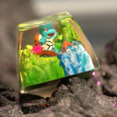 Pokemon - Squirtle Artisan Keycap Breakwooden 11