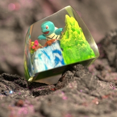 Pokemon - Squirtle Artisan Keycap Breakwooden 11