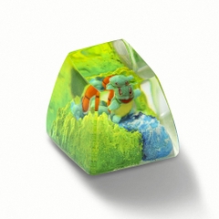 Pokemon - Squirtle Artisan Keycap Breakwooden 12