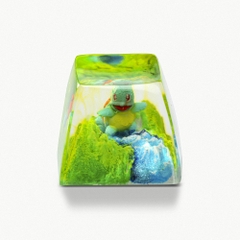 Pokemon - Squirtle Artisan Keycap Breakwooden 12