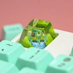 Pokemon - Squirtle Artisan Keycap Breakwooden 13