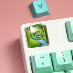 Pokemon - Squirtle Artisan Keycap Breakwooden 13