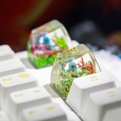 Pokemon - Squirtle Artisan Keycap Breakwooden 7