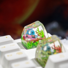 Pokemon - Squirtle Artisan Keycap Breakwooden 7