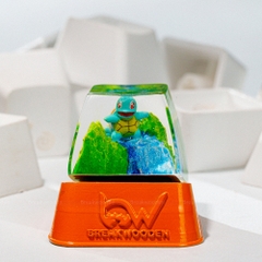 Pokemon - Squirtle Artisan Keycap Breakwooden 8