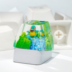 Pokemon - Squirtle Artisan Keycap Breakwooden 8