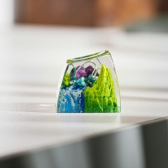 Pokemon - Suicune Artisan Keycap Breakwooden