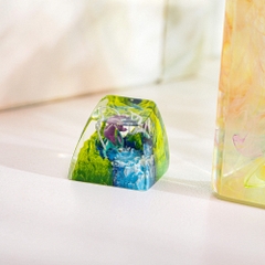 Pokemon - Suicune Artisan Keycap Breakwooden