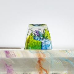 Pokemon - Suicune Artisan Keycap Breakwooden