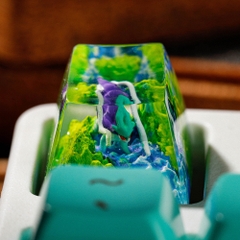 Pokemon - Suicune Artisan Keycap Breakwooden 2