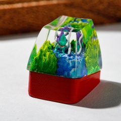 Pokemon - Suicune Artisan Keycap Breakwooden 2