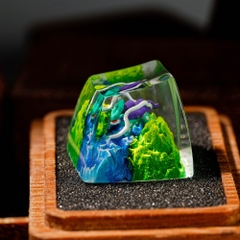 Pokemon - Suicune Artisan Keycap Breakwooden 2