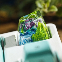 Pokemon - Suicune Artisan Keycap Breakwooden 2