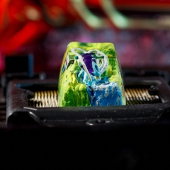 Pokemon - Suicune Artisan Keycap Breakwooden 3