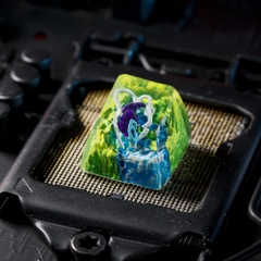 Pokemon - Suicune Artisan Keycap Breakwooden 3