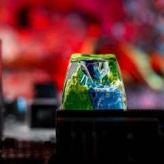 Pokemon - Suicune Artisan Keycap Breakwooden 3