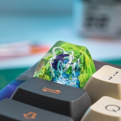 Pokemon - Suicune Artisan Keycap Breakwooden 5