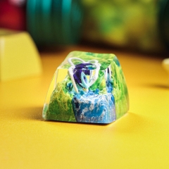 Pokemon - Suicune Artisan Keycap Breakwooden 7