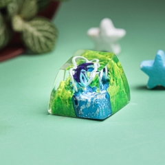 Pokemon - Suicune Artisan Keycap Breakwooden 7