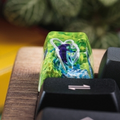 Pokemon - Suicune Artisan Keycap Breakwooden 8