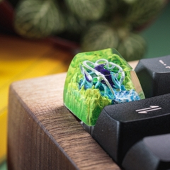 Pokemon - Suicune Artisan Keycap Breakwooden 8
