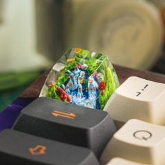 Pokemon - Swampert Artisan Keycap Breakwooden