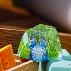 Pokemon - Swampert Artisan Keycap Breakwooden 2