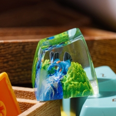 Pokemon - Swampert Artisan Keycap Breakwooden 2