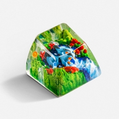 Pokemon - Swampert Artisan Keycap Breakwooden 3