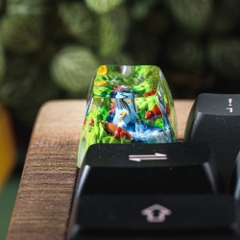 Pokemon - Swampert Artisan Keycap Breakwooden 4