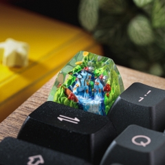 Pokemon - Swampert Artisan Keycap Breakwooden 4