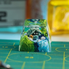 Pokemon - Tangela Artisan Keycap Breakwooden