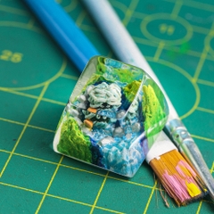 Pokemon - Tangela Artisan Keycap Breakwooden