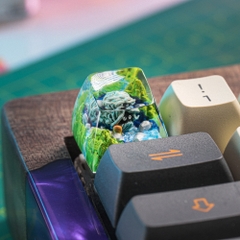 Pokemon - Tangela Artisan Keycap Breakwooden 2