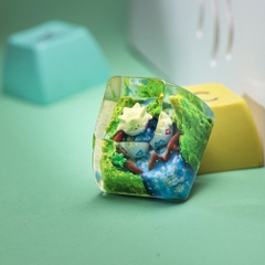 Pokemon - Togepi Artisan Keycap Breakwooden 6